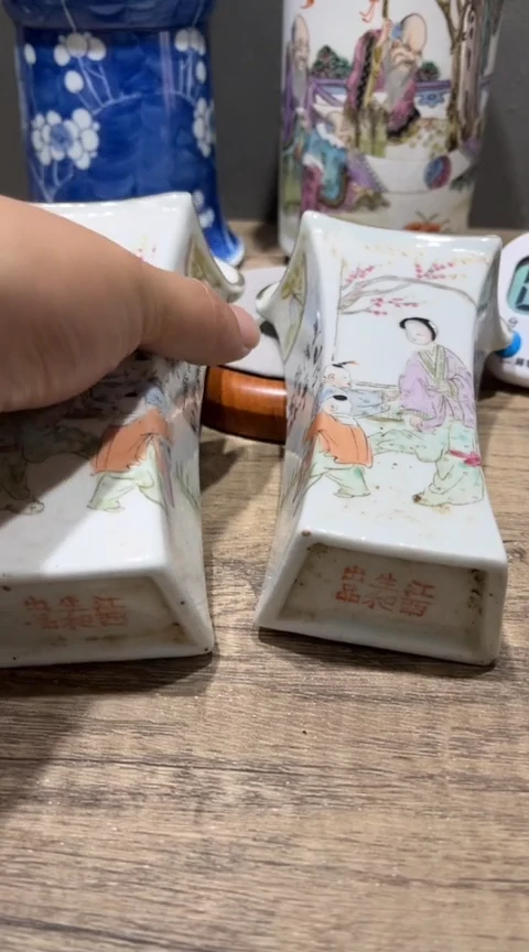 瓷片345瓷器小摆件下摆件