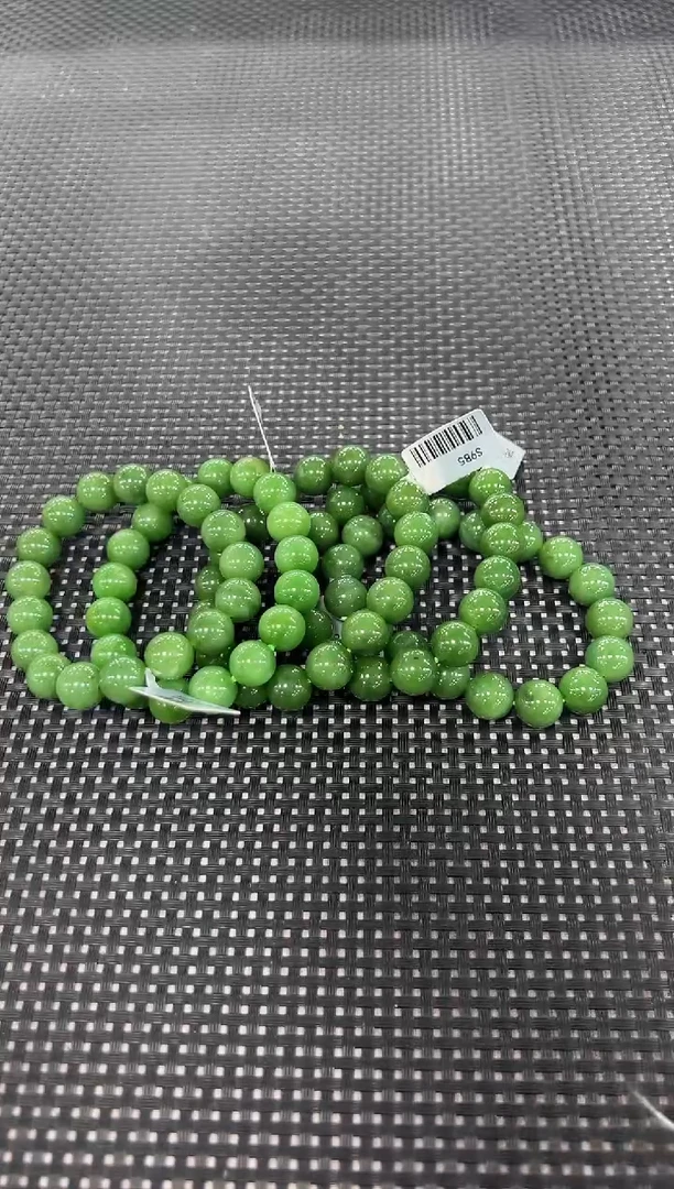 手串未镶嵌和田玉约12mm+（多样性发一件）985
