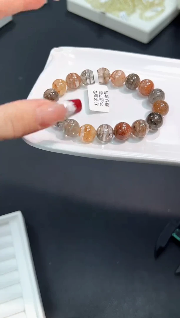 【闪购商品】水晶手串未镶嵌4f多样性发其一/1条默认微瑕