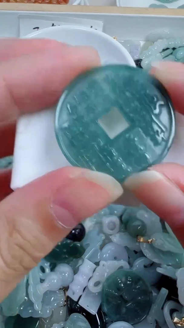 散珠翡翠116号链接，A货翡翠