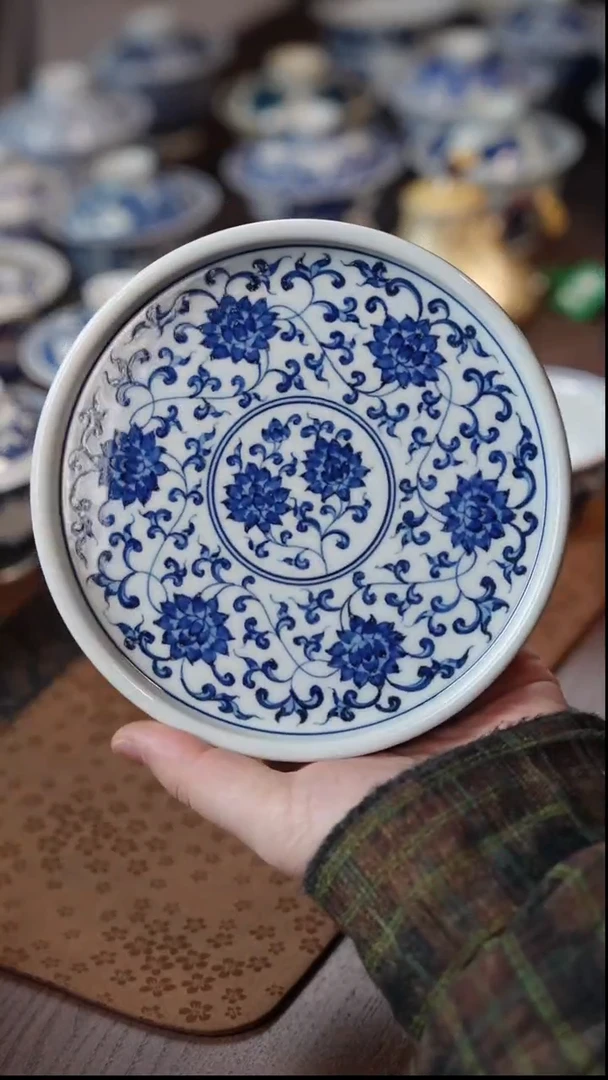 春风缠枝壶承11111