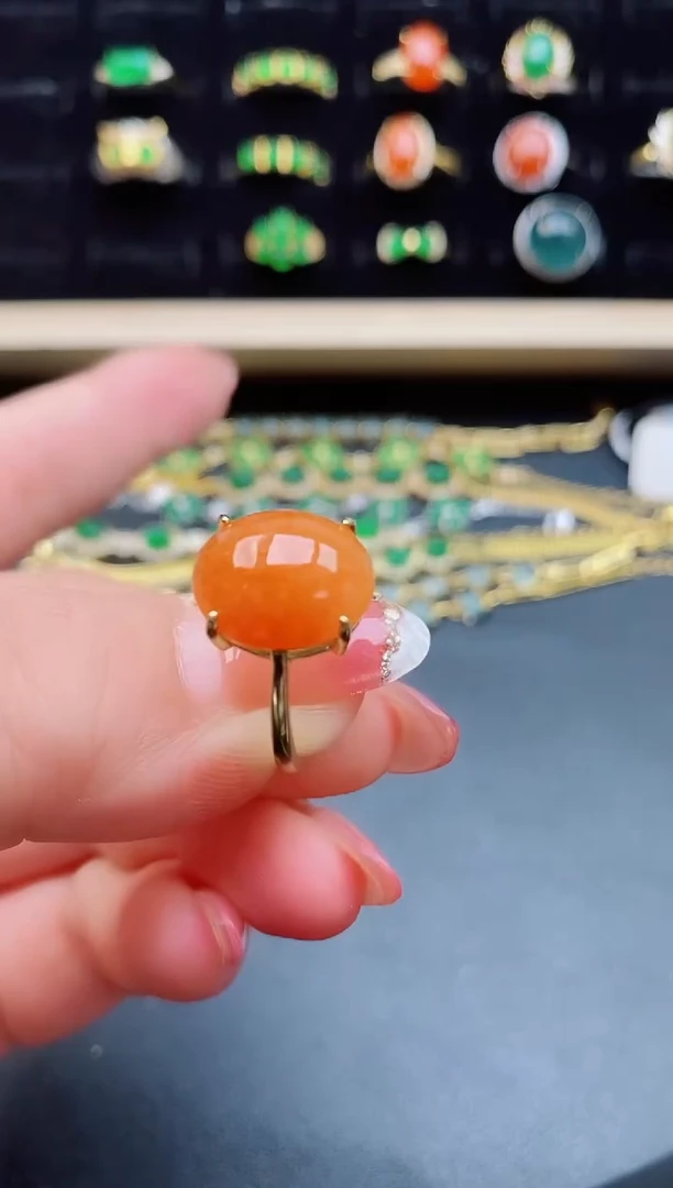 【闪购商品】翡翠戒指银S925镶嵌1212