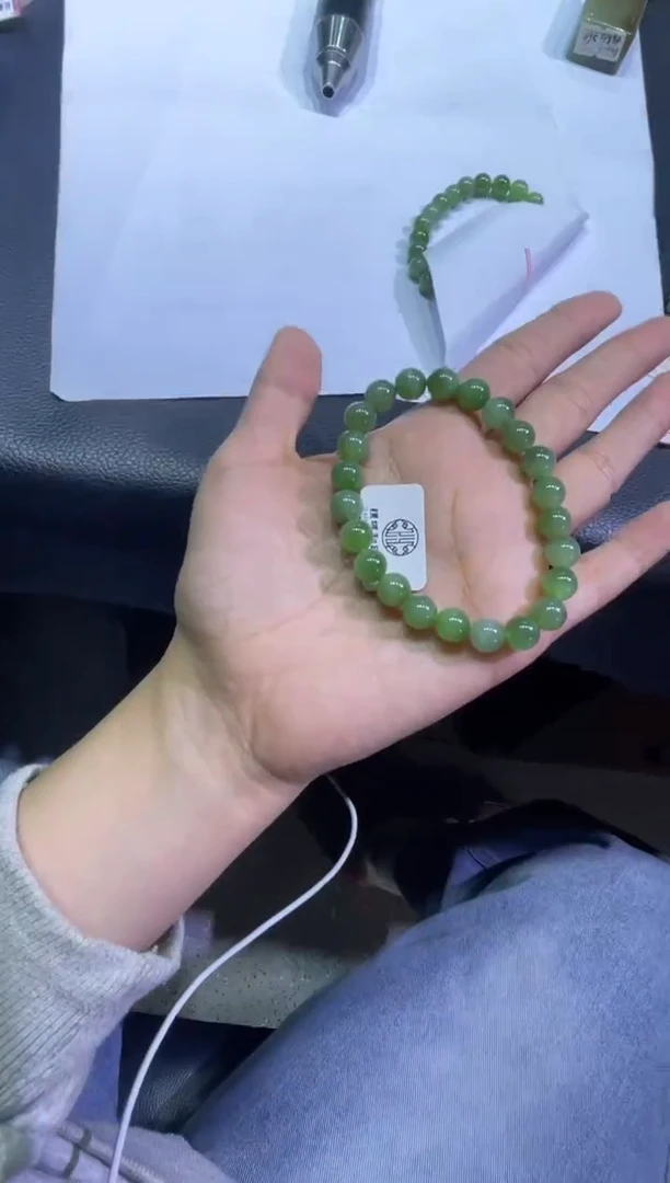 未镶嵌手串和田玉碧玉手串（产地直发）