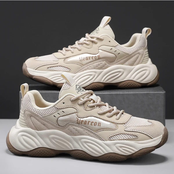 YEARCON/意尔康男鞋新款春夏季透气网面休闲运动鞋E51501149