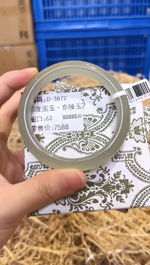 未镶嵌手镯石英质玉D-3872