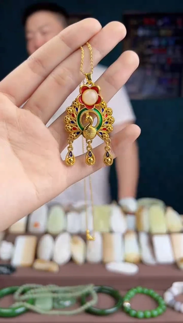 【闪购商品】和田玉颈饰未镶嵌ZZ 拍一发一 多样性发货