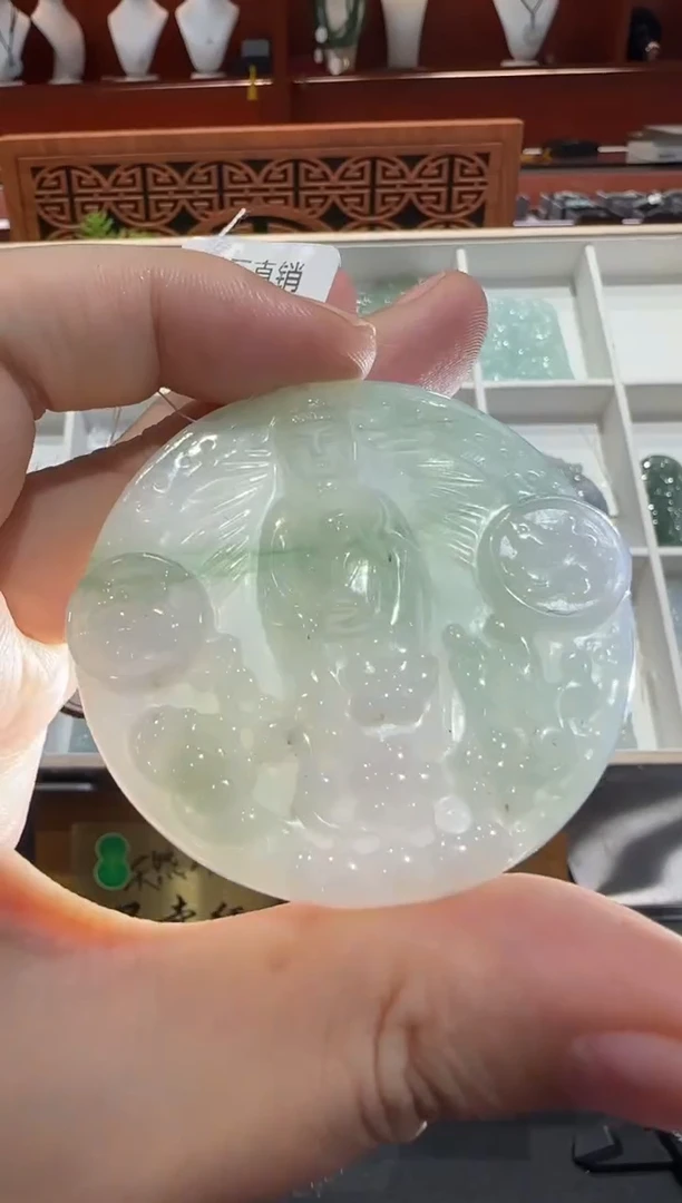 未镶嵌挂件翡翠A货翡翠多样性孤品