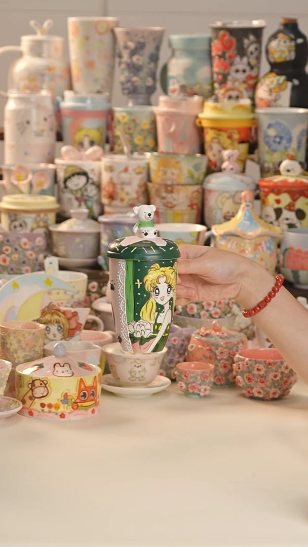 其他景德镇釉下彩手绘设计师款陶瓷