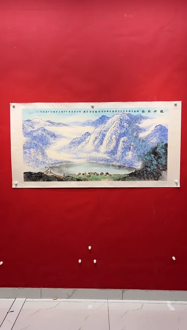 国画画家陆远华纯手绘原作