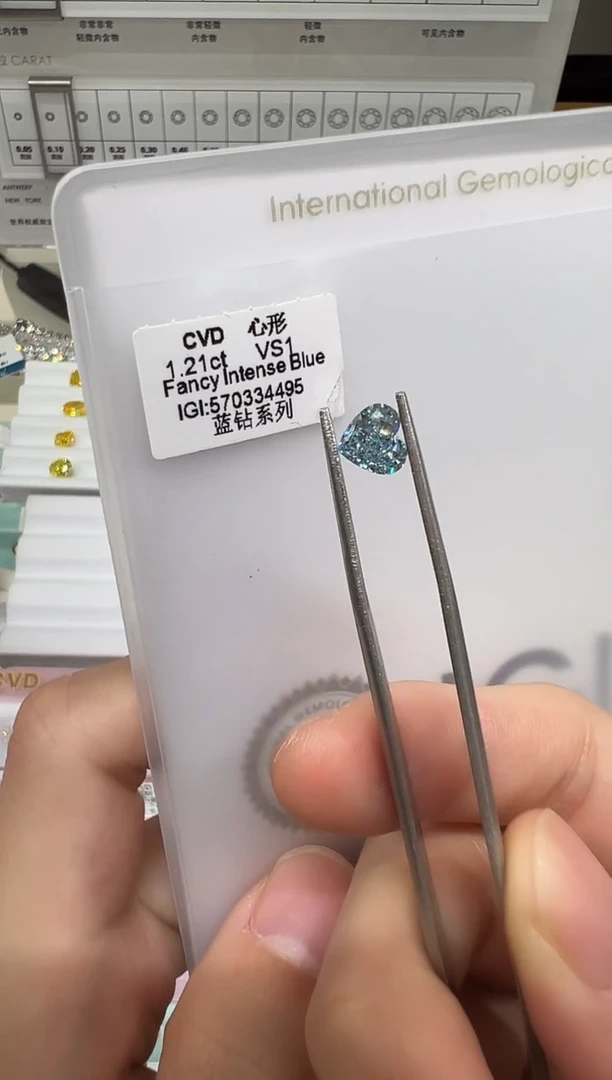 【闪购商品】实验室培育钻石未镶嵌@ 1.21ct 先鉴赏，再定制！