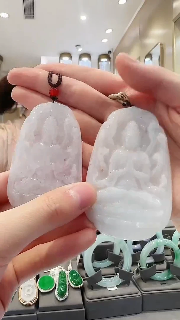 翡翠未镶嵌颈饰21  多样发一