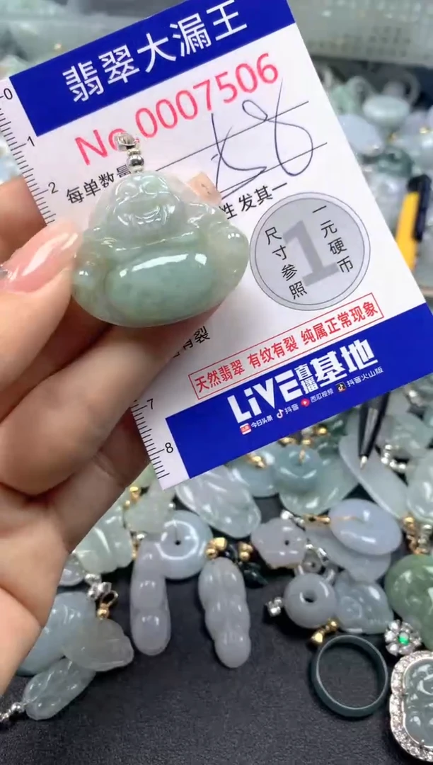 颈饰未镶嵌翡翠7506