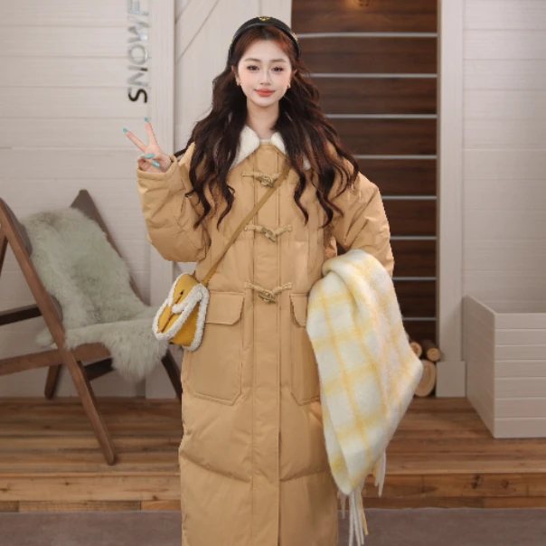 【25年新品上新】雪中飞时尚秋冬户外百搭女士长款羽绒服X40140830Y