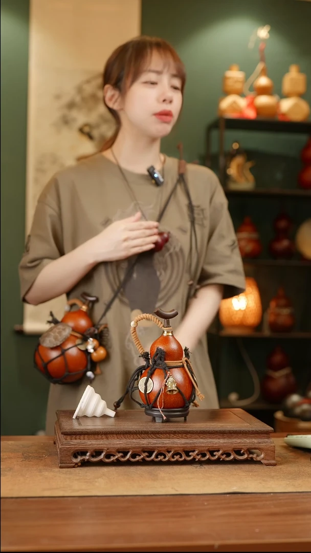 7号精品天然大漆酒葫芦一物一拍~