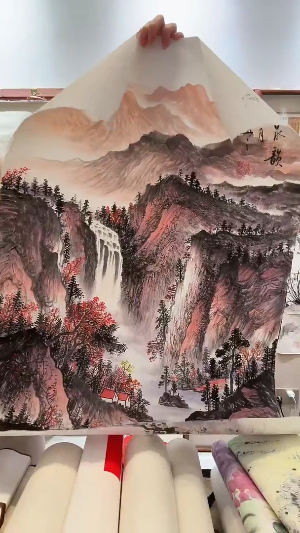 国画JX周老师国画作品一件
