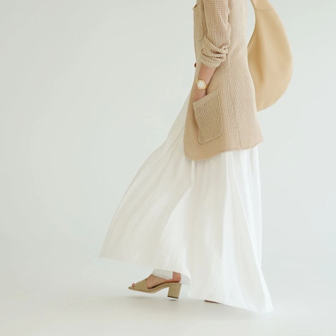 SIQIYOUNG【Maggie精选】枫丹白露-亚麻半裙