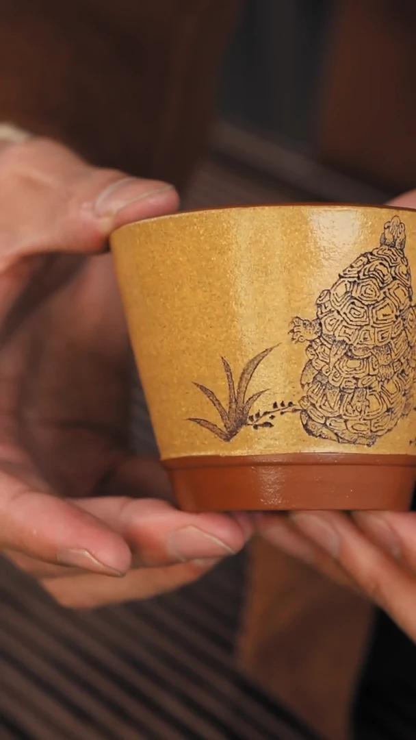 【闪购商品】紫砂茶杯68号紫砂杯