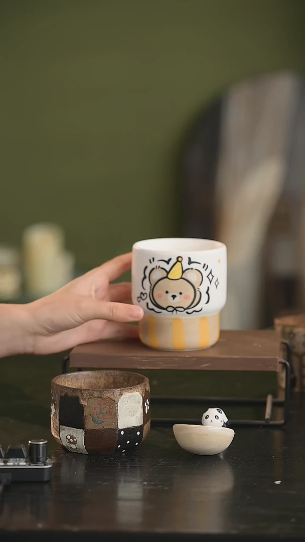 瓷片景德镇陶瓷原创手作