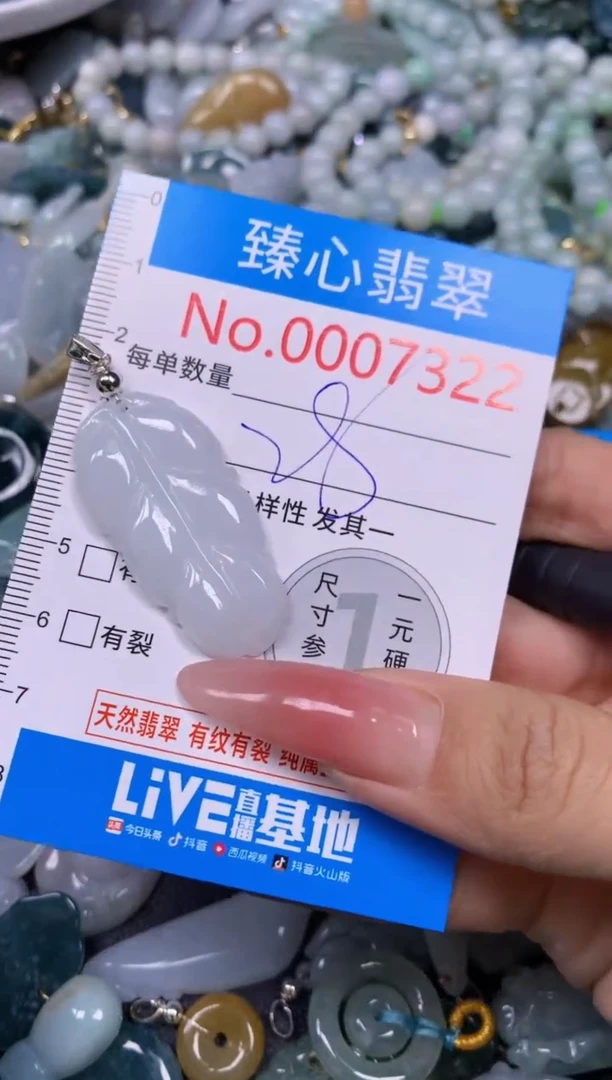 【闪购商品】翡翠颈饰未镶嵌含绳0007322