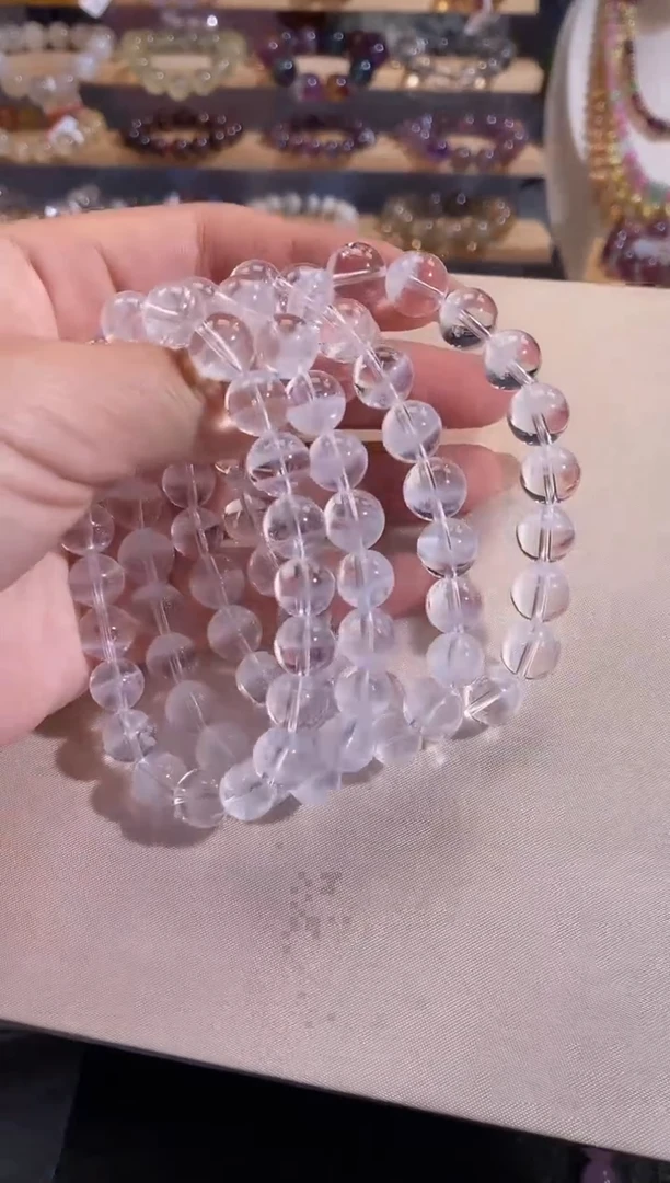 【闪购商品】水晶手链未镶嵌9mm多样性发一