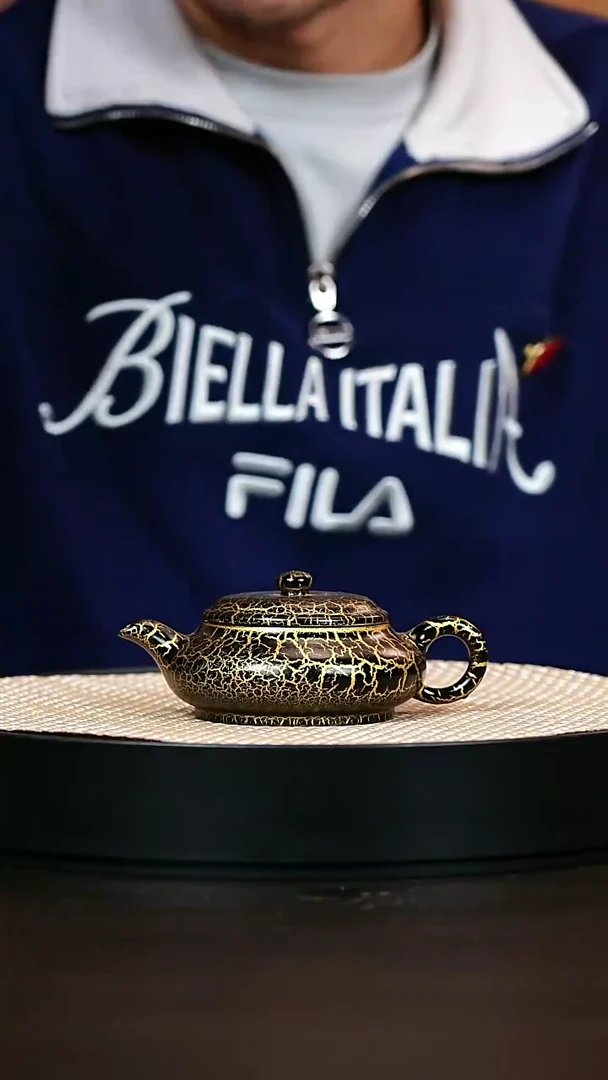 茶壶紫砂贝壳烧明炉