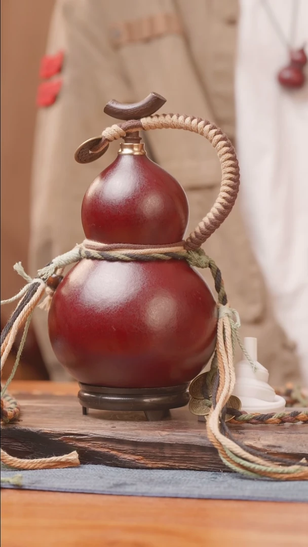 1487号链接精品大漆葫芦现货现发[一物一拍]