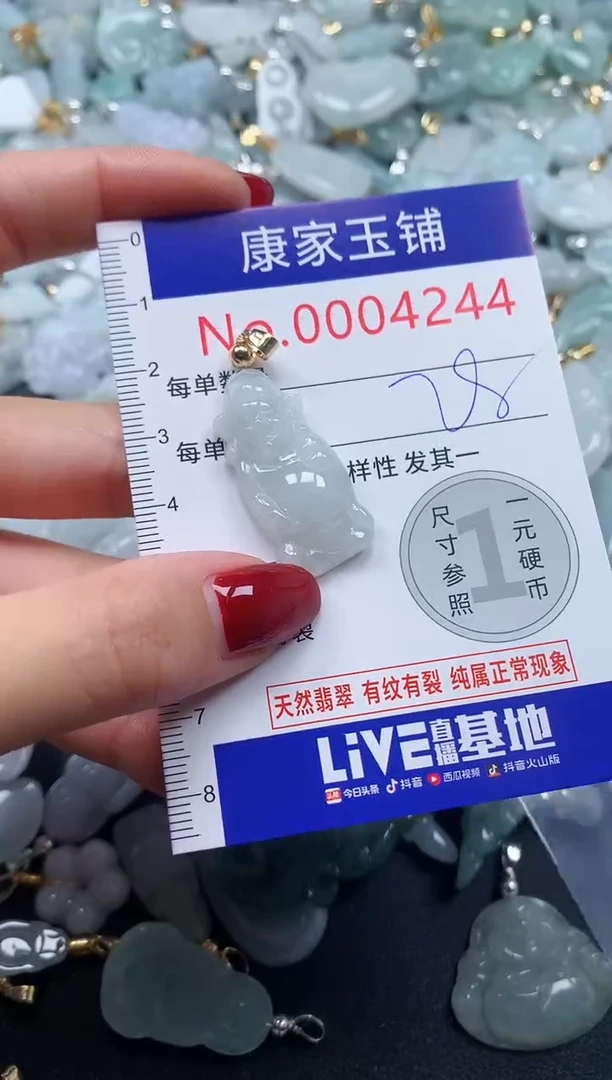 颈饰未镶嵌翡翠4244