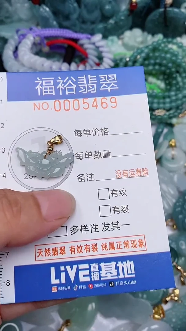 翡翠未镶嵌颈饰...0005469