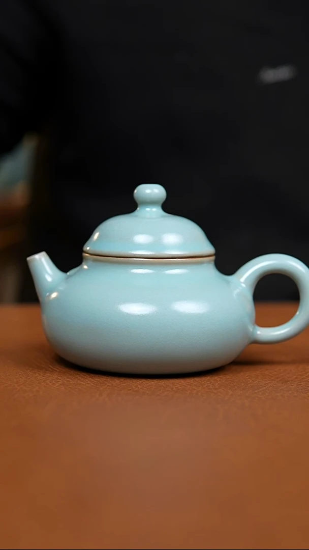 壶仿古天青精工容天壶瑕福利