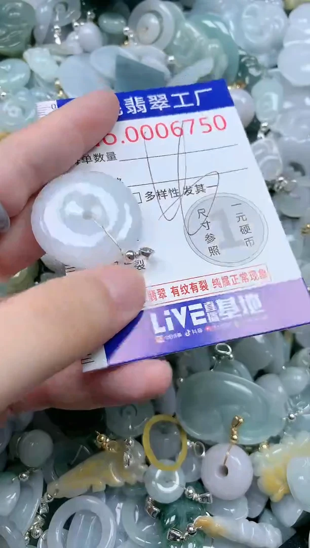 翡翠未镶嵌吊坠(不含链)6750