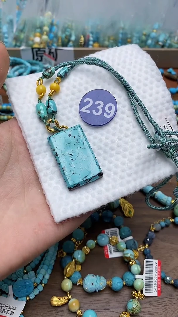 【闪购商品】绿松石项链未镶嵌239