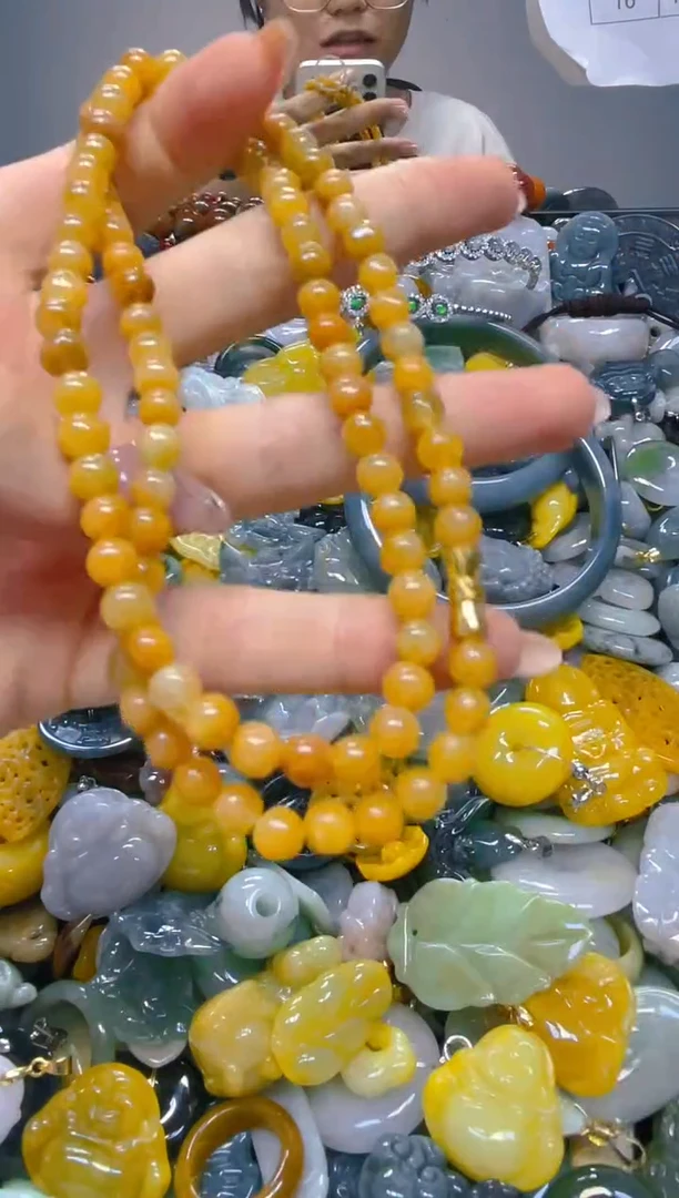 翡翠未镶嵌颈饰5MM/M/翡翠A货,1件也是批发价