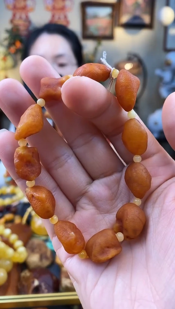 【闪购商品】未镶嵌琥珀手串手串