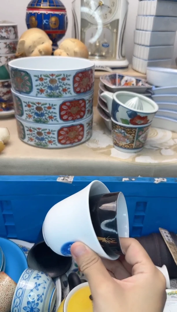 茶杯紫砂l***a063淘艺中古瓷器全场满18元包邮