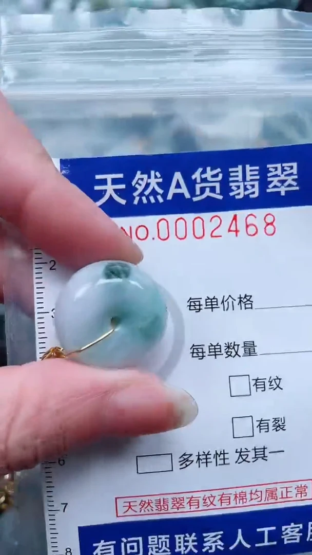 翡翠未镶嵌颈饰