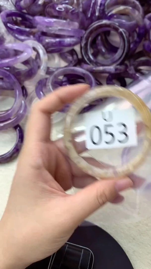 未镶嵌手镯水晶U053-57