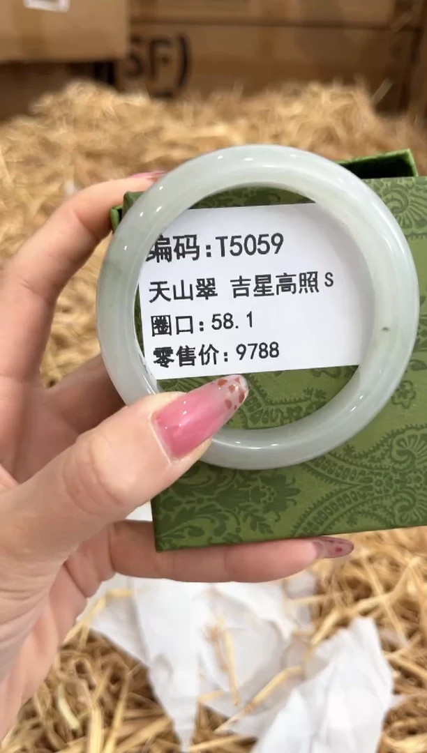 未镶嵌手镯石英质玉T5059