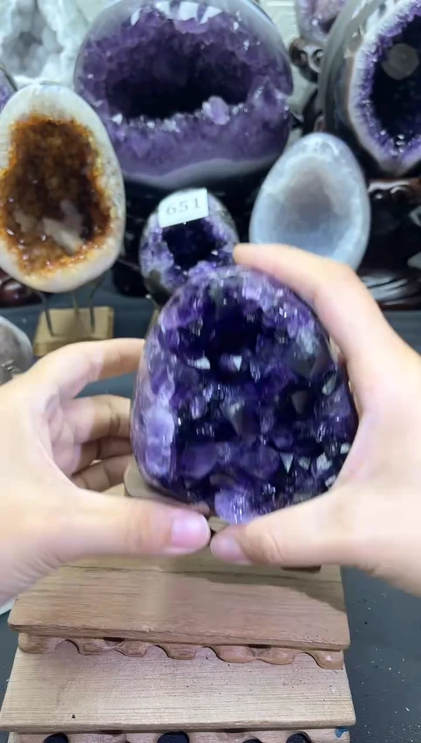 未镶嵌大型摆件（非配饰）紫晶677号摆件