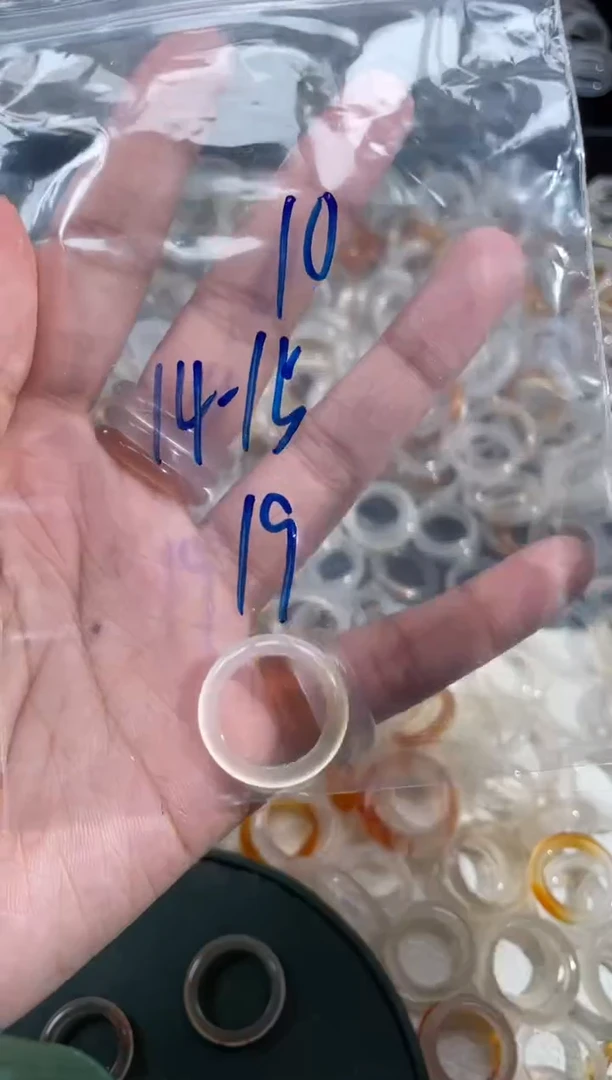 玛瑙/玉髓戒指未镶嵌10