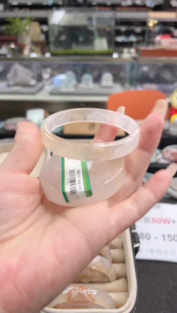 未镶嵌手镯石英质玉56圈口 （赠品镯心）3376593