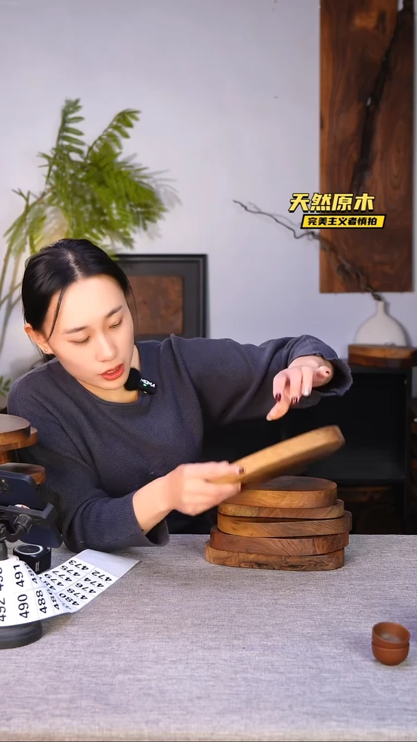 木北美黑胡桃原木.干裂疤结不属于商品质量问题完美主义者慎拍