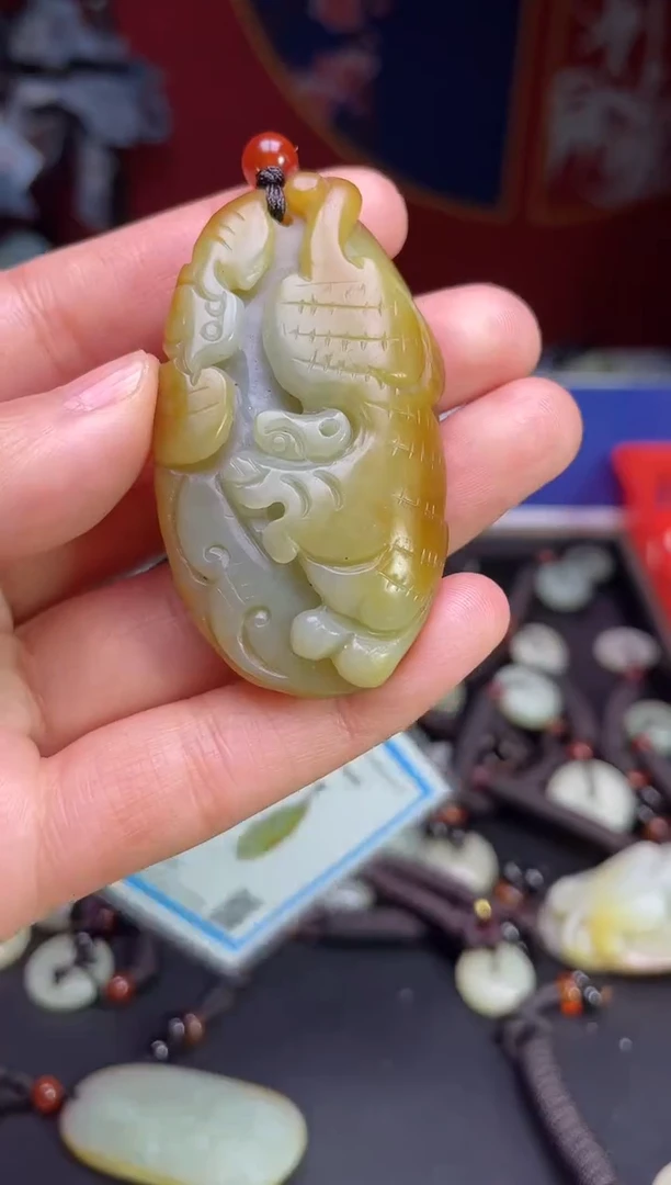 颈饰未镶嵌和田玉123