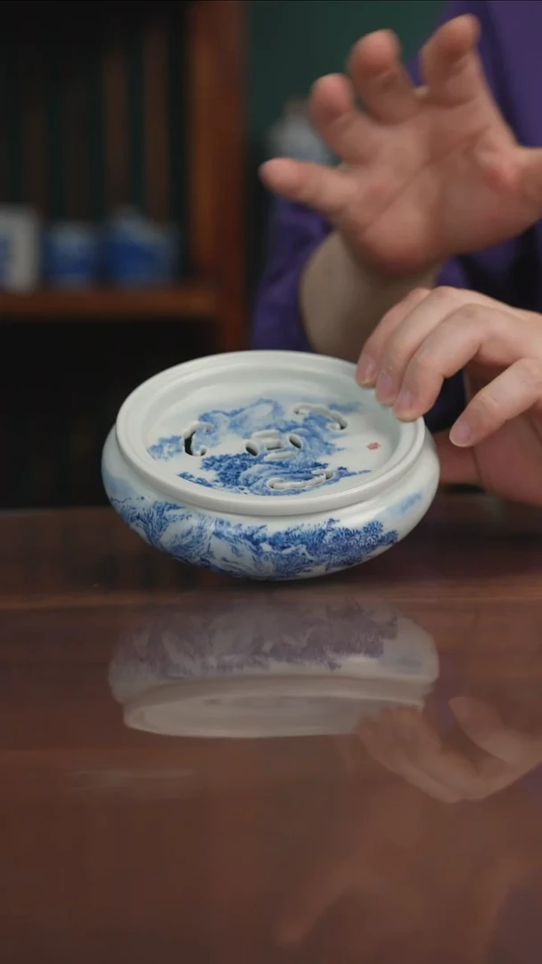 晓月柴窑 山水建水