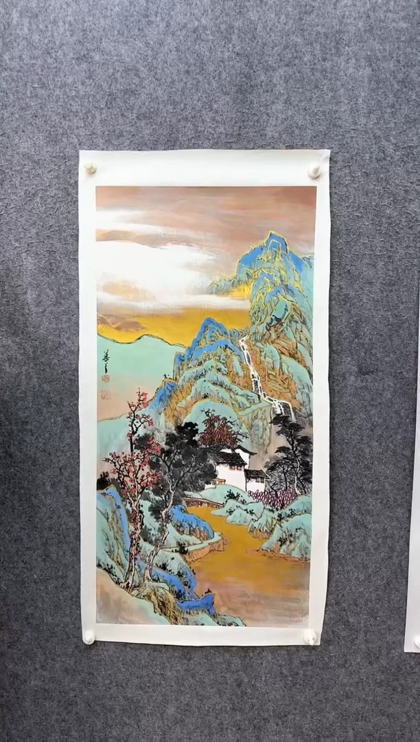 【闪购商品】国画ST-DSZ山水绘画作品