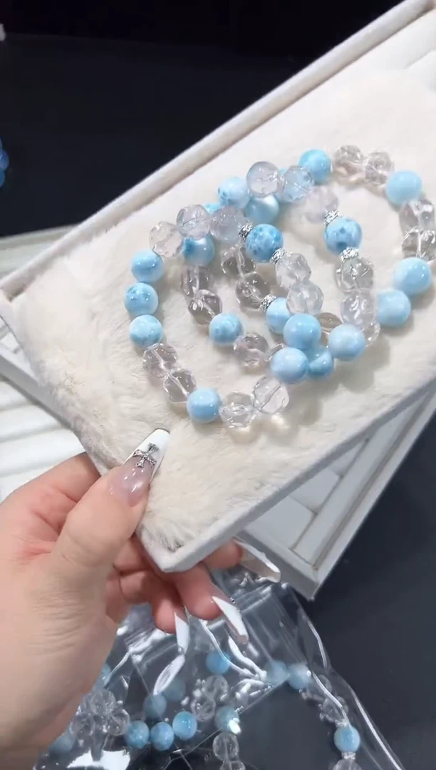 未镶嵌手串水晶90i多样性发其一【1条】默认微瑕