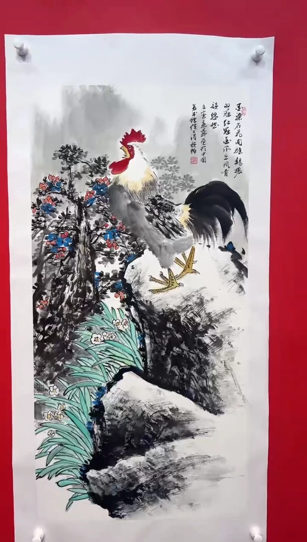 国画画家陆远华纯手绘原作