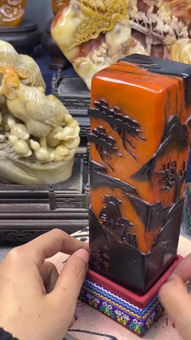 寿山石印石篆刻印章