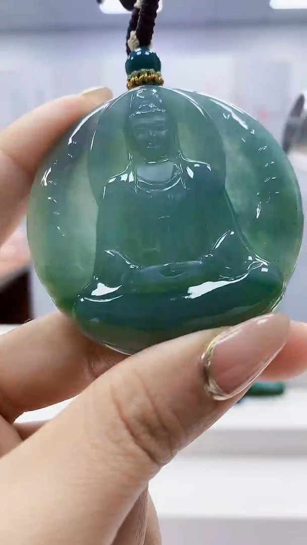 未镶嵌定制翡翠4898ty-毛货挂件53