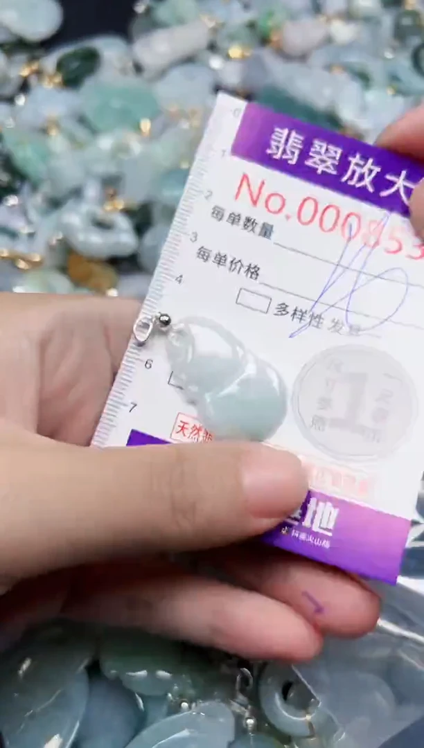 颈饰未镶嵌翡翠8538