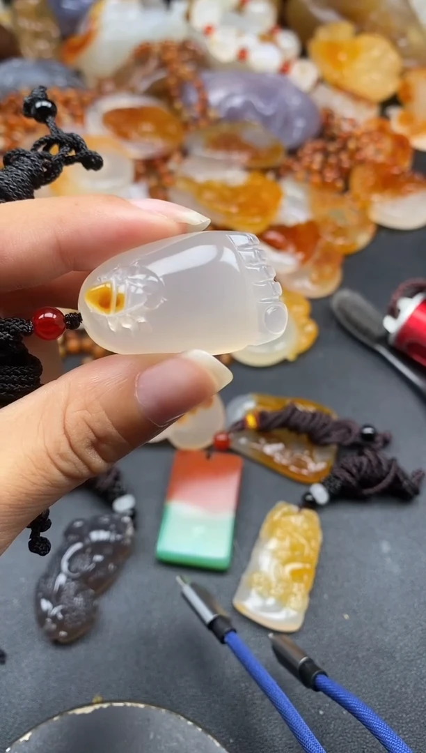 未镶嵌1玛瑙/玉髓幸**节ll